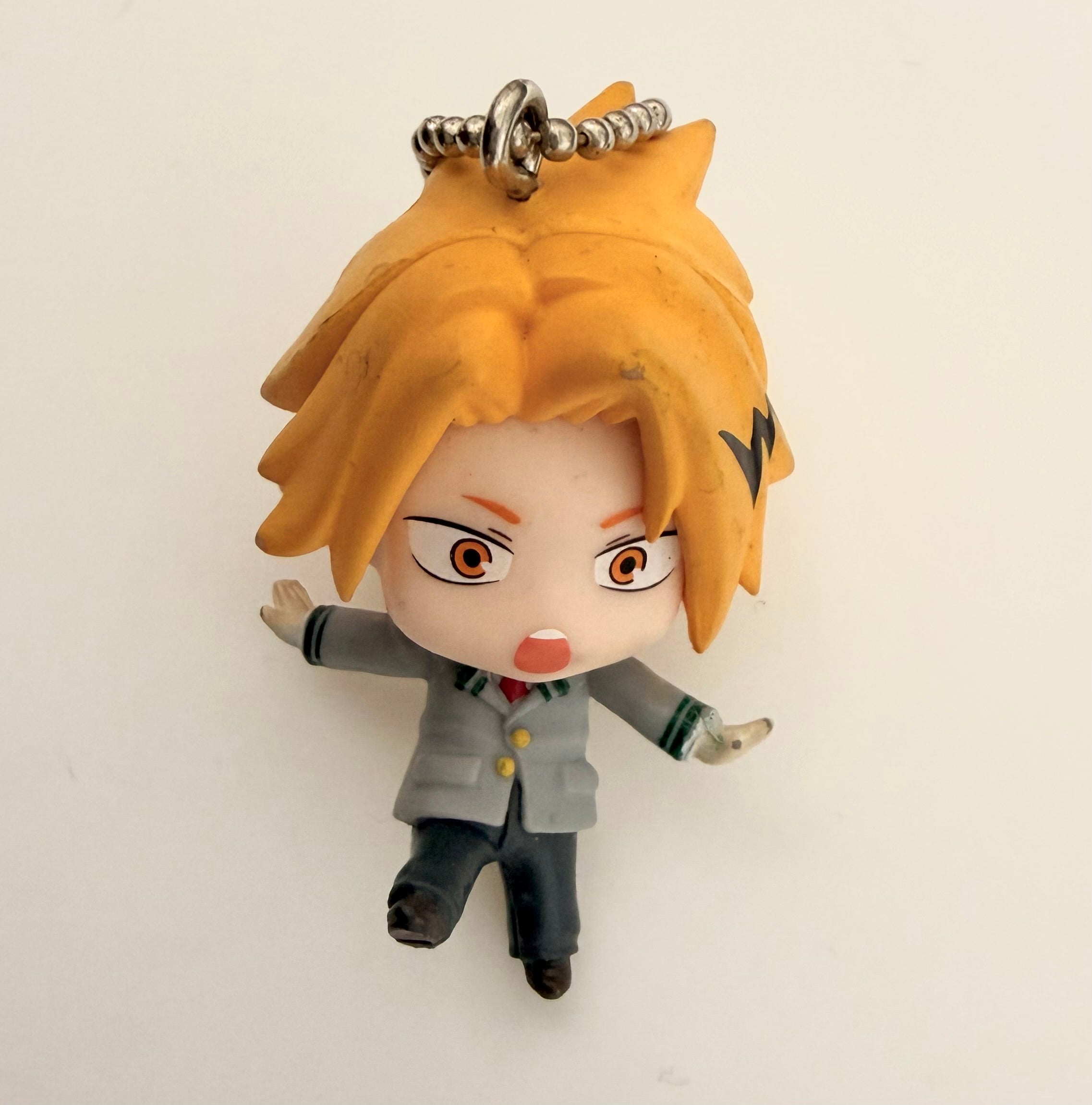 My Hero Academia Denki Kaminari chibi keychain