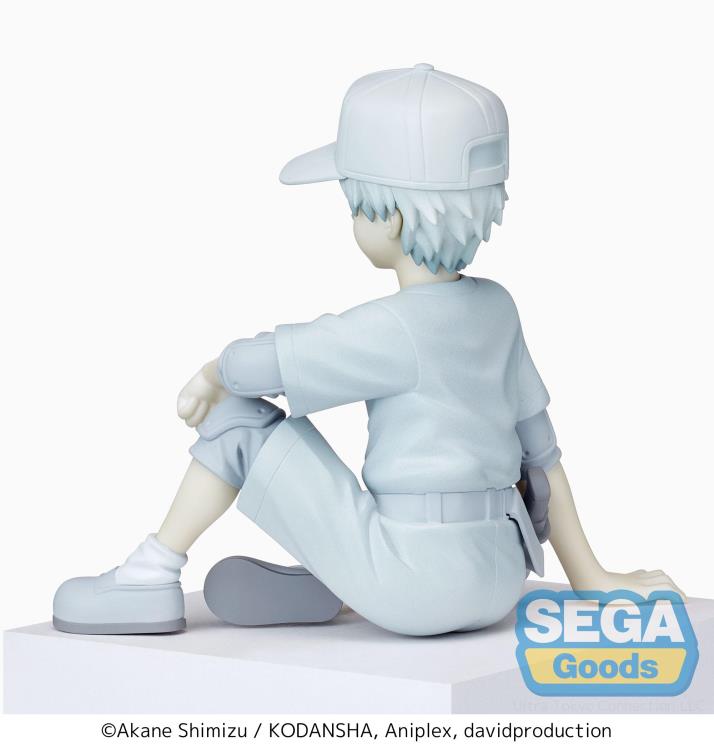 NO BOX Cells At Work White Blood Cell Perching Figure by SEGA