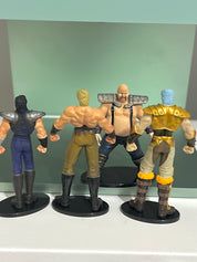 Trinket 11 set of 4: Fist of the north star vintage mini figures
