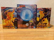 Naruto Shippuden Rasengan Effect Light GiGO Limited New Figure + Uzumaki Naruto + Namikaze Minato set of 3
