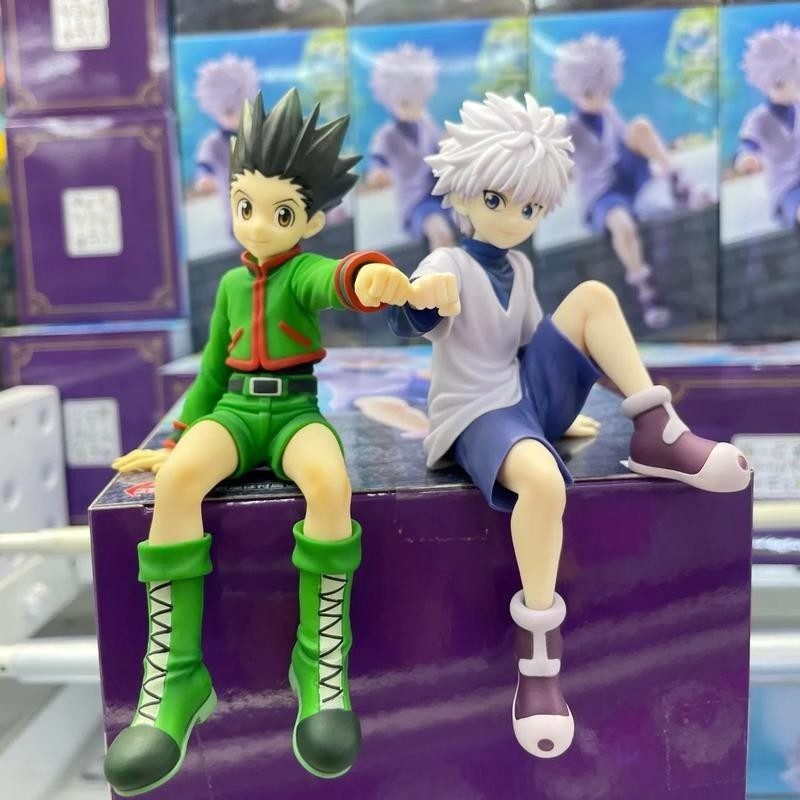 HUNTER x HUNTER Gon Killua Set of 2 Noodle Stopper Figures by Furyu