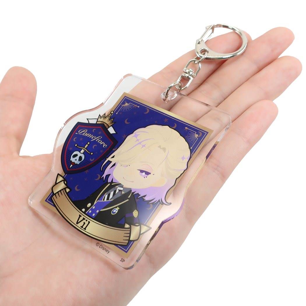 Twisted Wonderland Disney Vil Acrylic Keychain Gashapon 3