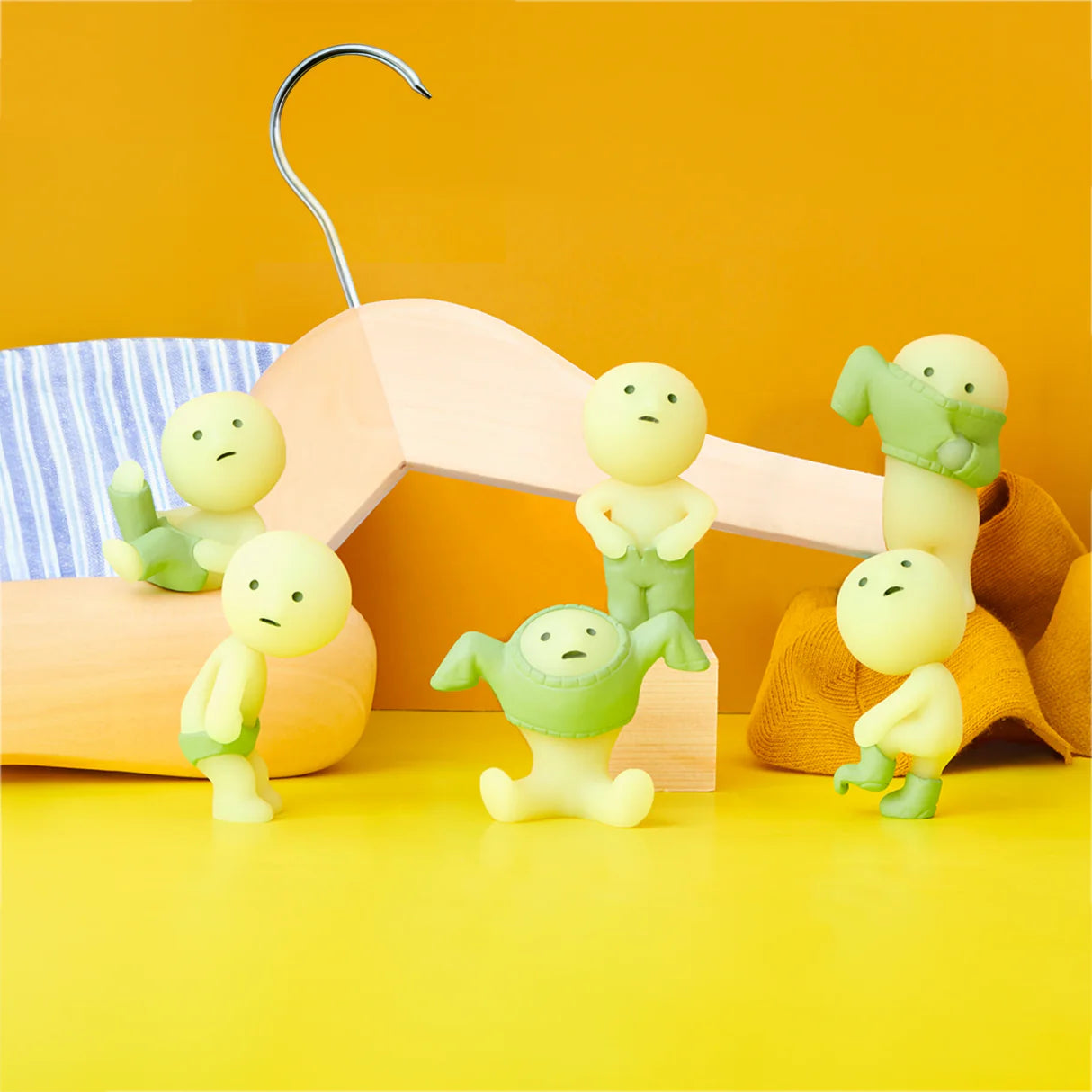 Smiski Dressing Glow in the Dark Figurines Blind Box