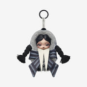 SKULLPANDA x Wednesday Plush ( Nevermore Academy Uniform Version)