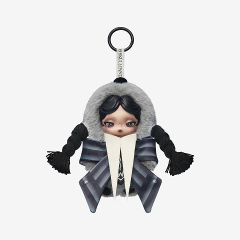 SKULLPANDA x Wednesday Plush ( Nevermore Academy Uniform Version)