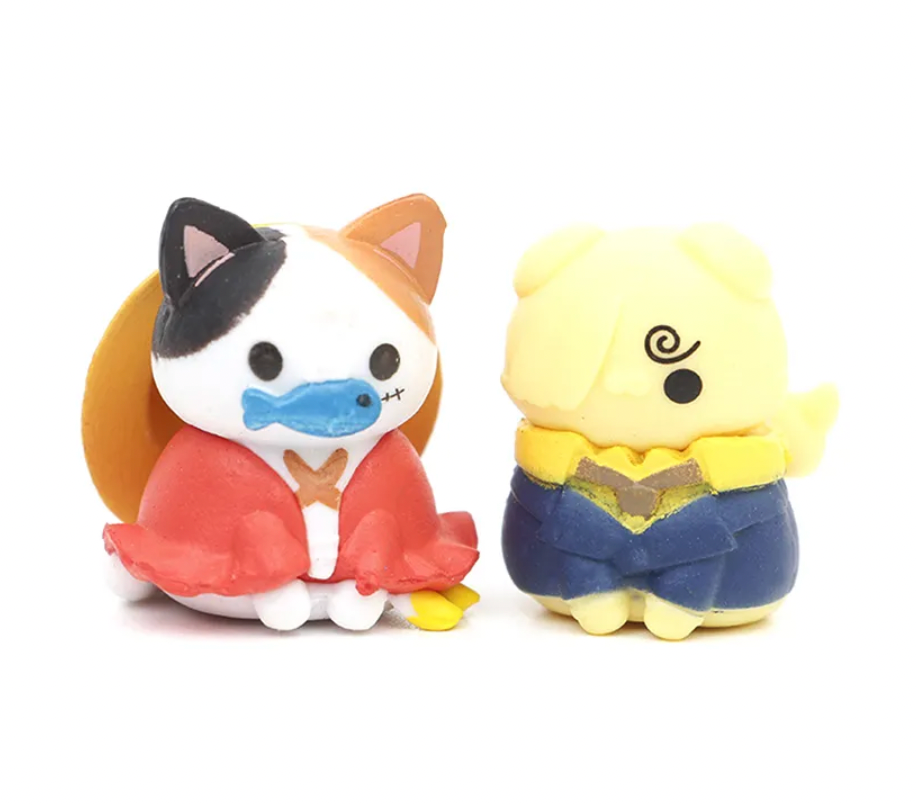 One Piece: Mini cat figures